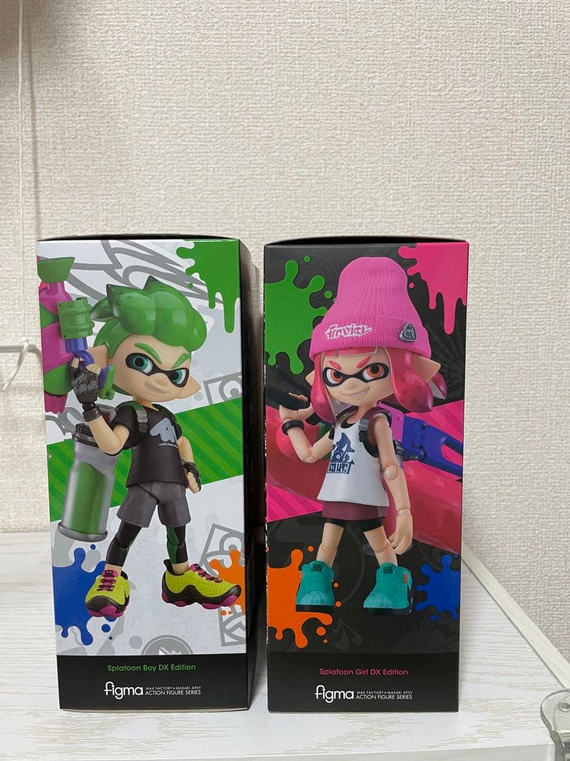 【新品2点セット】Splatoon DX Edition ボーイ、ガール【未開封