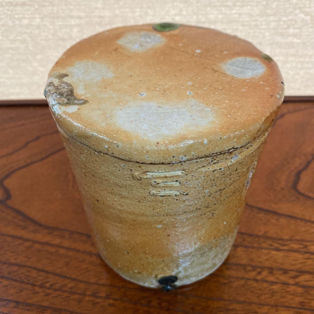 伊賀　　花入　「谷本光生」作　N o27