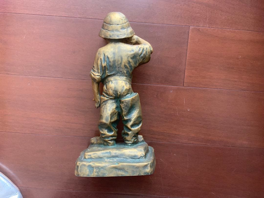 北村　西望「天真爛漫『将軍の孫』」ブロンズ作品