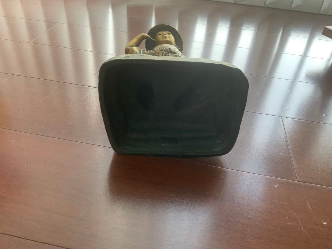 北村　西望「天真爛漫『将軍の孫』」ブロンズ作品