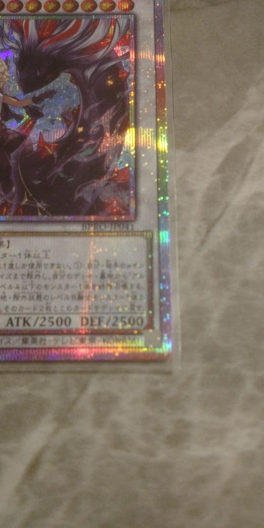 遊戯王 黒き竜のエクレシア カード