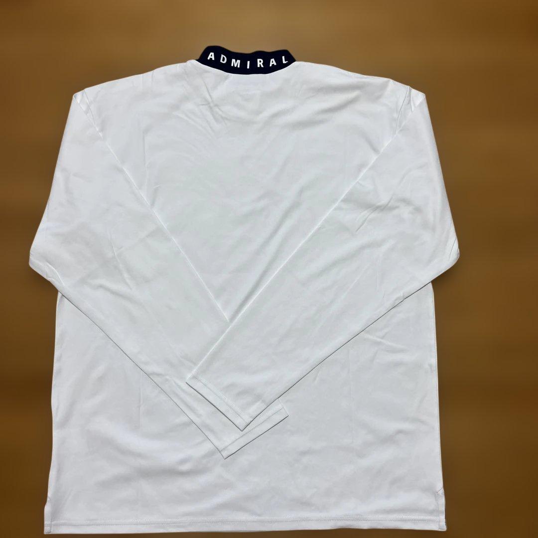 ☆新品☆Admiral アドミラルゴルフ 長袖モックネック　ホワイトLL