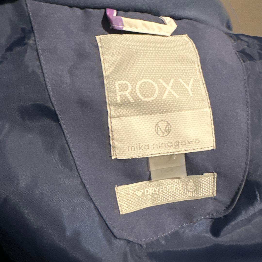 ROXY 花柄 スノーボードウェア レディース　白