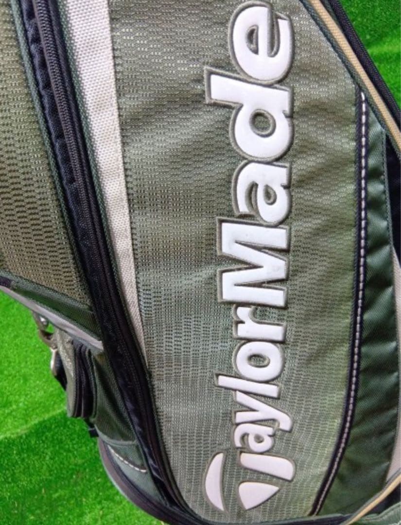TaylorMade ゴルフバッグ・キャディバッグ　カーキ