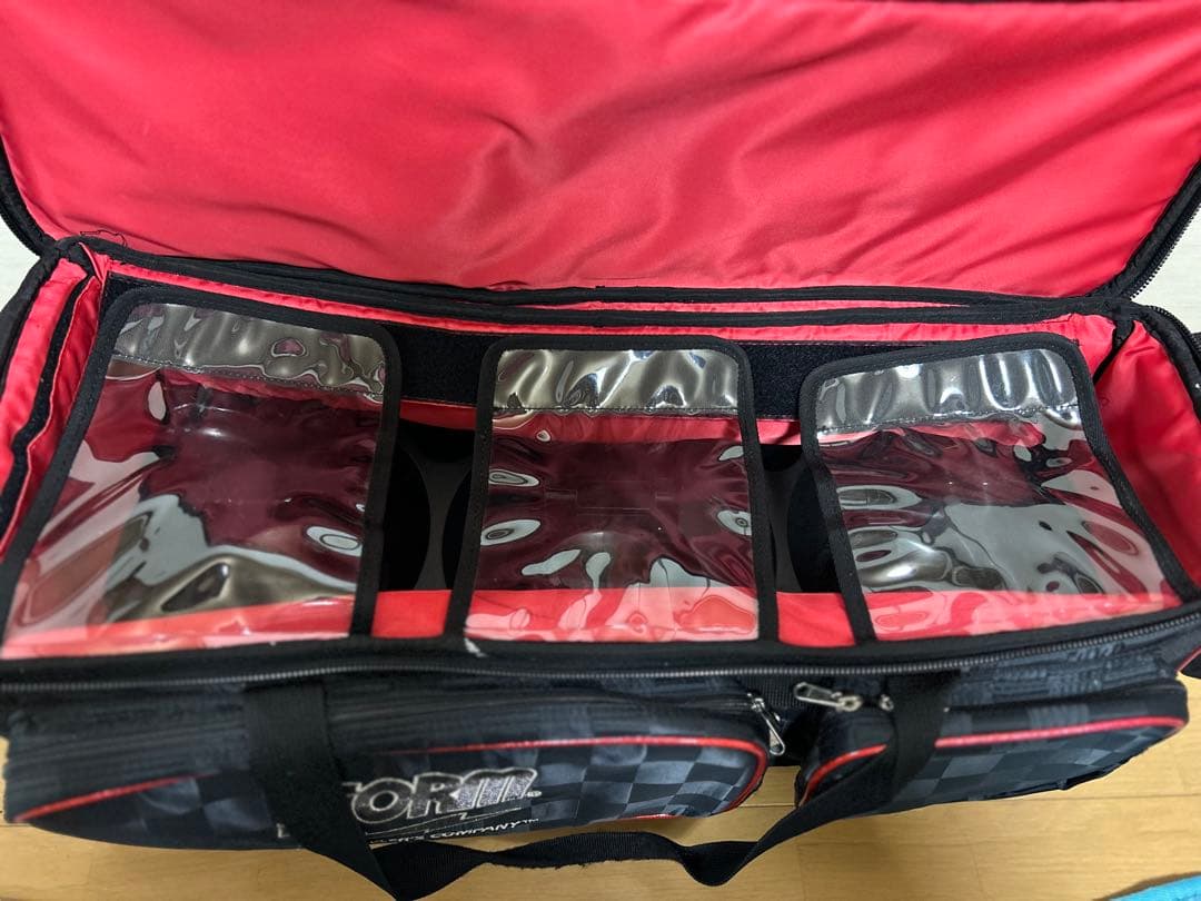 STORM ボウリング用バッグ チェック柄3個入り