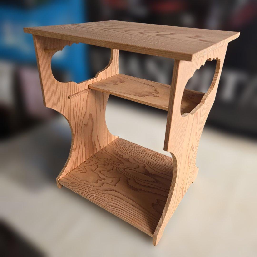 お茶道具　茶棚　水指棚　玄々斎好　裏千家