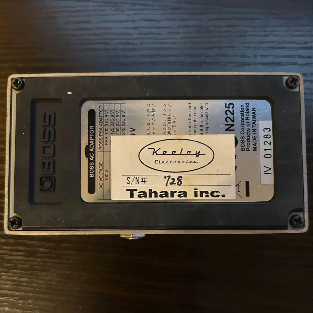 【機材】BOSS DS-1 Keeley Mod