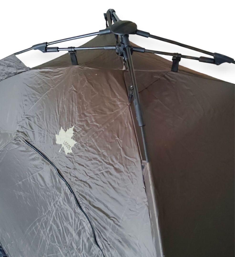 ロゴス Tradcanvas ソーラー Q-TOP フルシェード　ワンタッチ