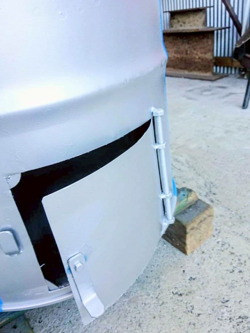 ドラム缶焼却炉 購入前に 説明文を 読みコメントください　よろしくお願いします