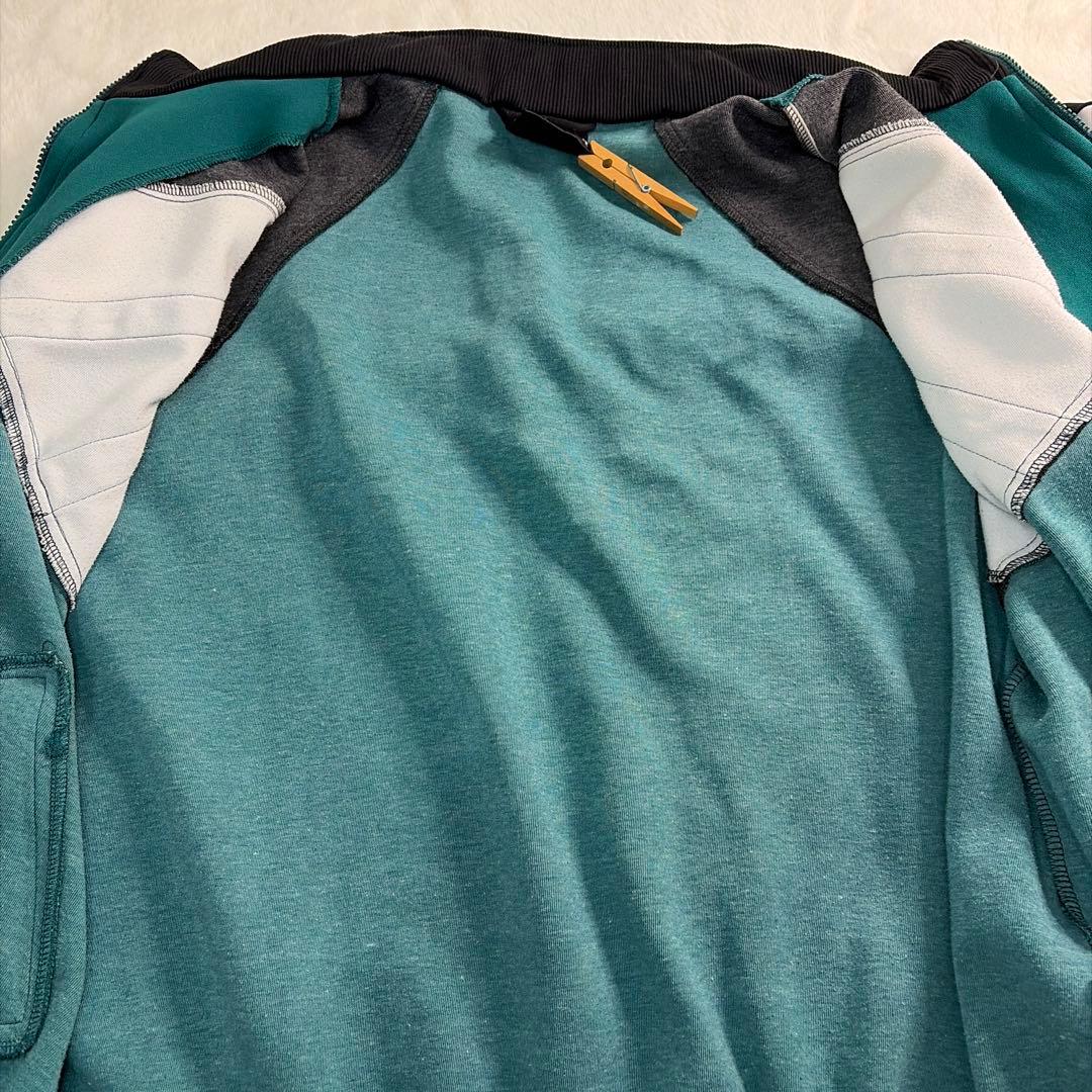 アディダス　ジャージトラックジャケット　ヴィンテージ　ラグランスリーブ　USL