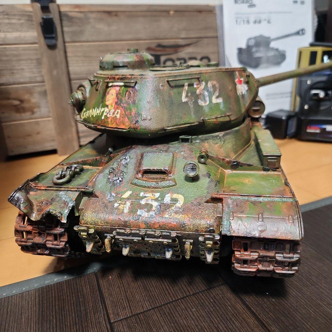 1/16torroソビエト重戦車フルメタルラジコン　タミヤ　ヘンロン　Mato