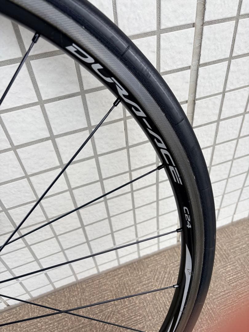 DURA-ACE WH-9000 C24 TU カーボン チューブラー 前後