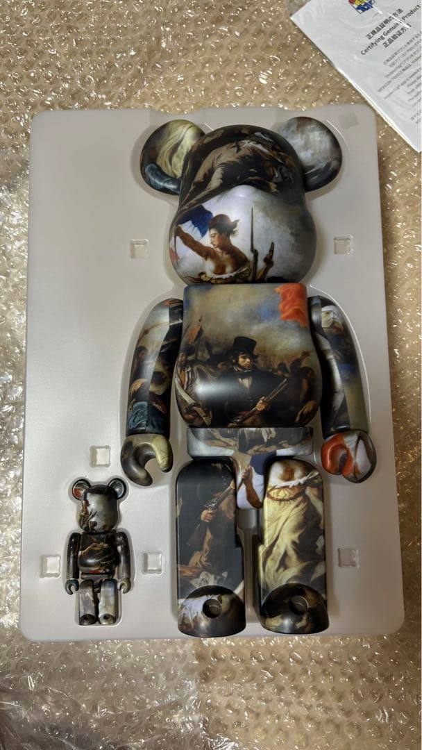 BE@RBRICK  Eugène Delacroix ベアブリック　ドラクロワ