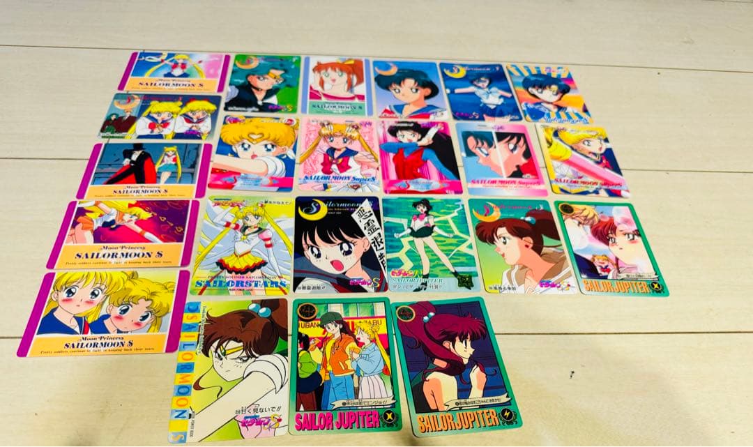 セーラームーン等　カードまとめ売り