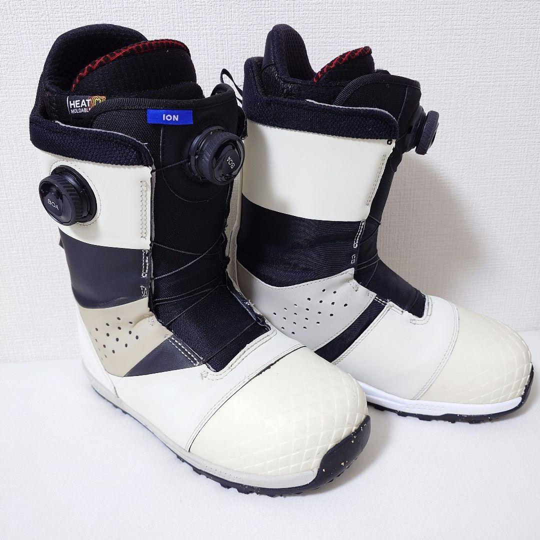 24年BURTONバートンion boaアイオンボア27cm白スノーボードブーツ