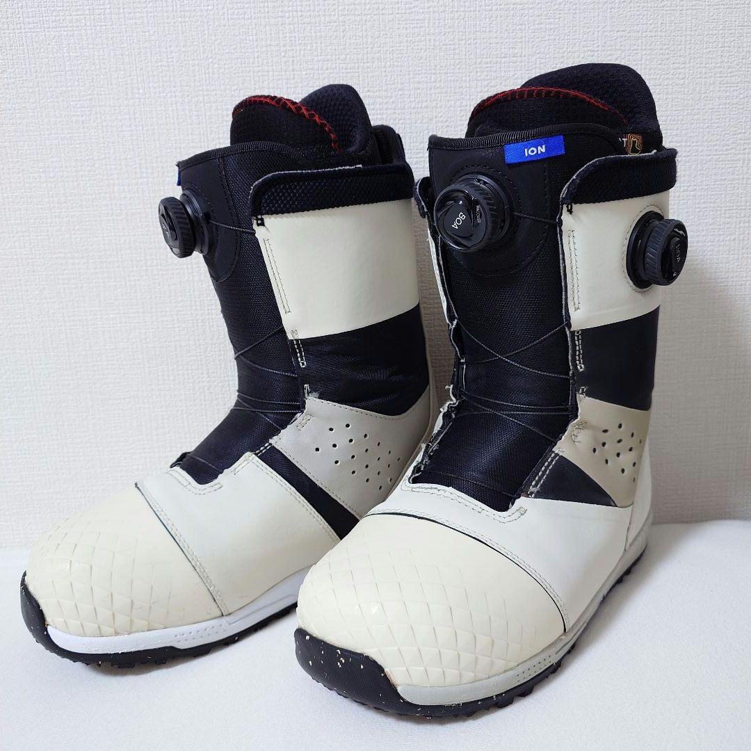 24年BURTONバートンion boaアイオンボア27cm白スノーボードブーツ