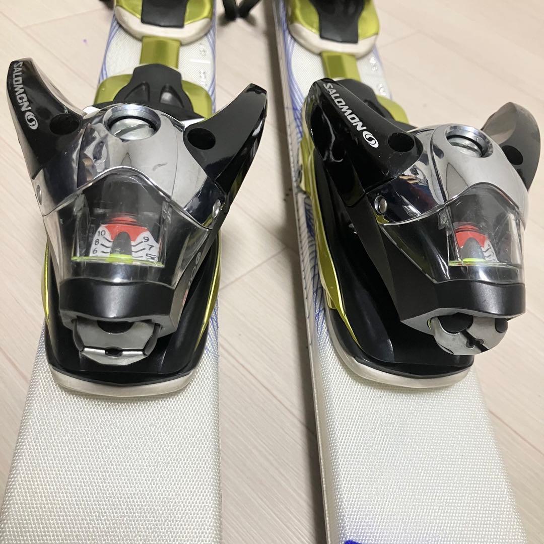 【良品】SALOMON DEMO8P3サロモン スキー160/ケース.ストック付