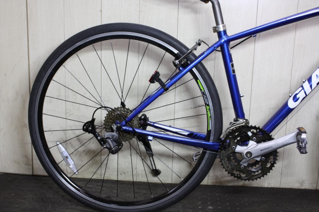 GIANT ESCAPE RX 700Cアルミ 24速 430mm 青色 クロス