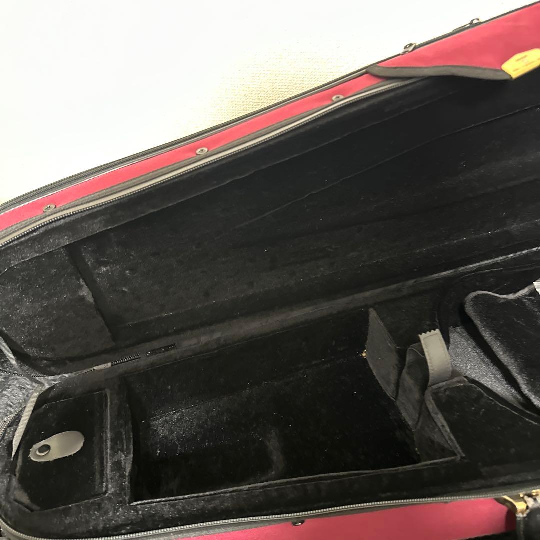 Super light ビオラ ケース セミハードケース 赤 弦楽器