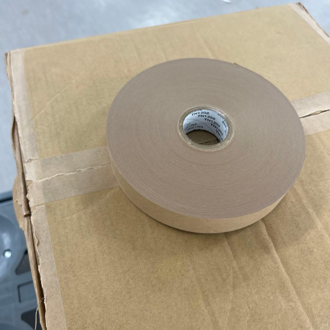 帯掛機用クラフトテープ　30㎜　TN1202 1-177-1212 40巻