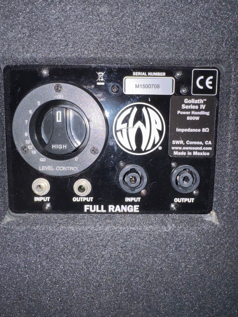 [引取限定]SWR SM-500 GOLIATH BIG BEN その他セット