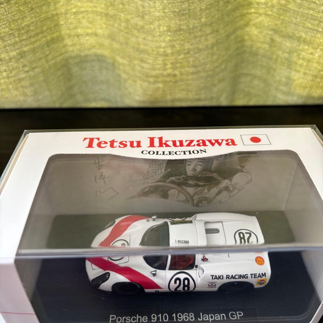 エブロ 1/43 ポルシェ 910 No.28 生沢徹　JAPAN GP