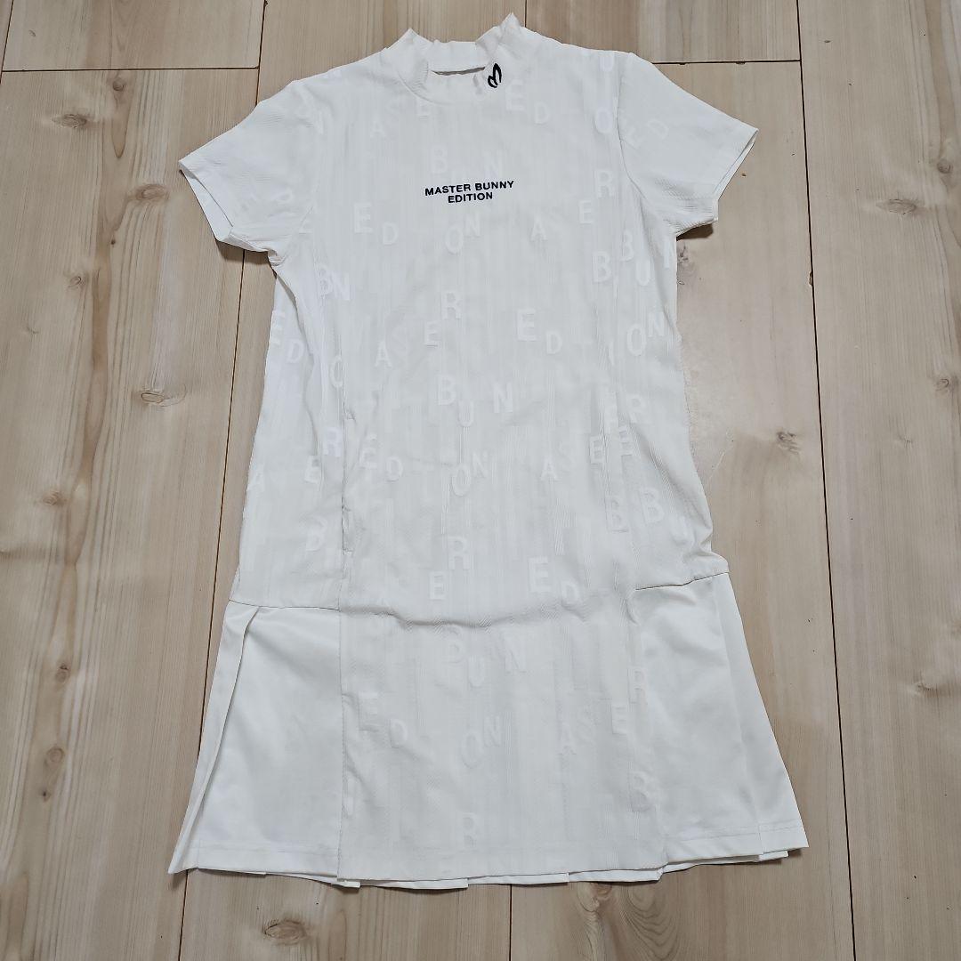 MASTER　BUNNY　EDITION　白バックプリーツワンピース　1size