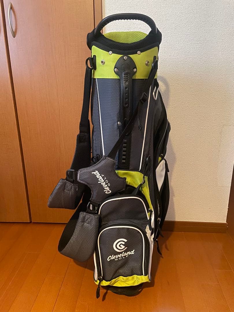 Cleveland Golf キャディバッグ ブラック/グリーン
