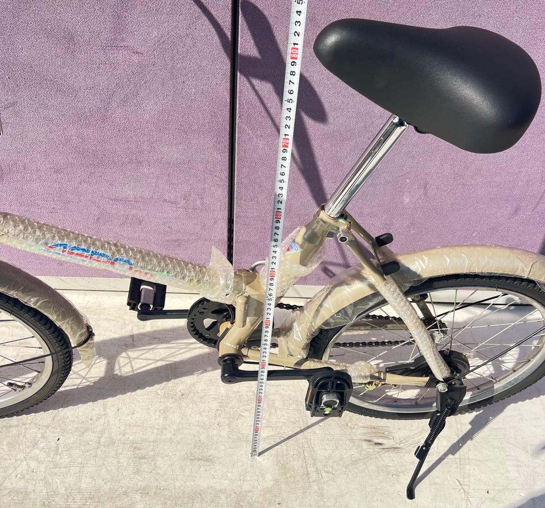 AERO折りたたみ自転車 ホワイト 小径