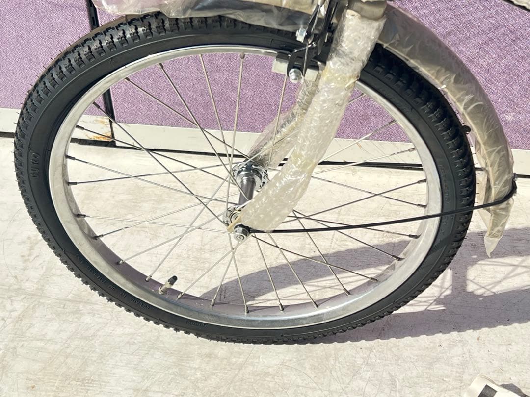 AERO折りたたみ自転車 ホワイト 小径