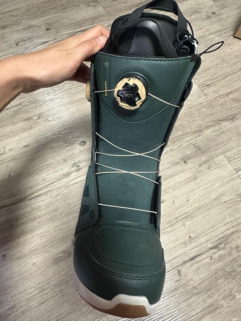 スノーボード Salomon Launch Boa SJ Boa Green 27