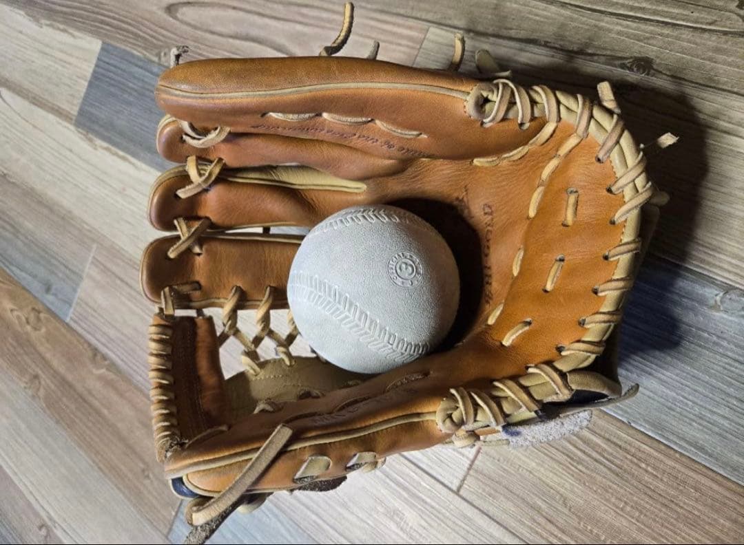 （最終値下げ）ハイゴールド　軟式用グローブ