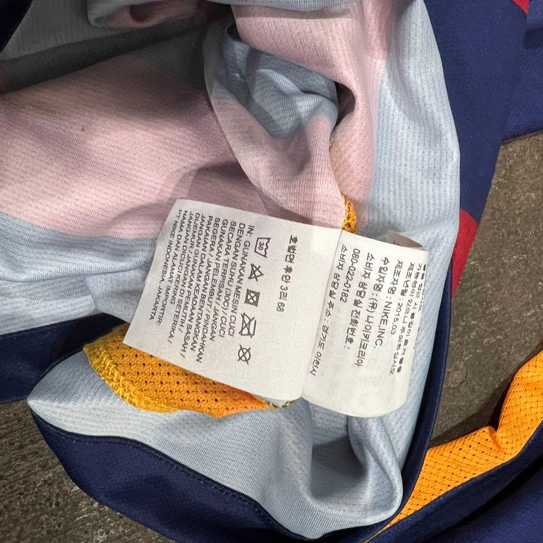 2015 Barcelona バルセロナ　dimitri song ソング　長袖