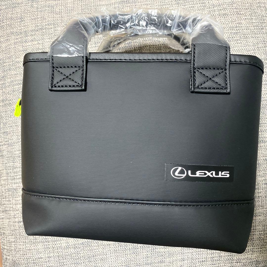新品！Lexus ラウンドバッグ ブラック
