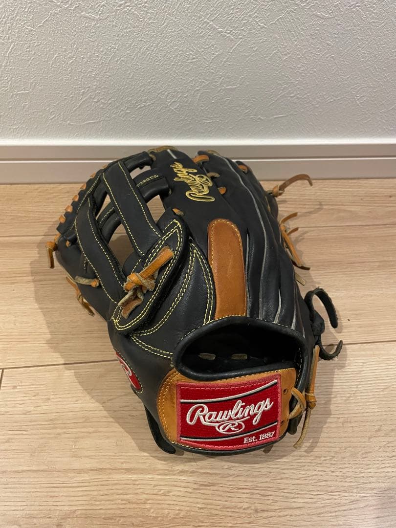 ローリングス　軟式野球グローブ　外野手　左