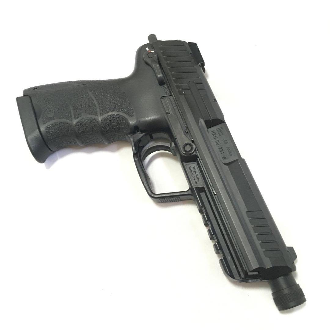 【超美品＆動作快調!!】 東京マルイ ガスガン HK45 サプレッサー セット!