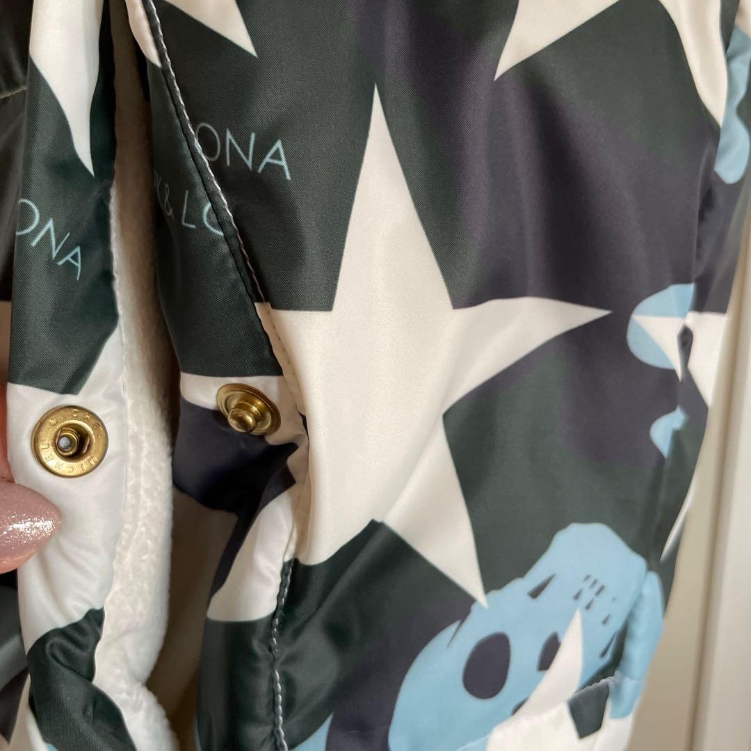 MARK&LONAマーク&ロナ リバーシブルダウンベスト レア 希少 ーゴルフ