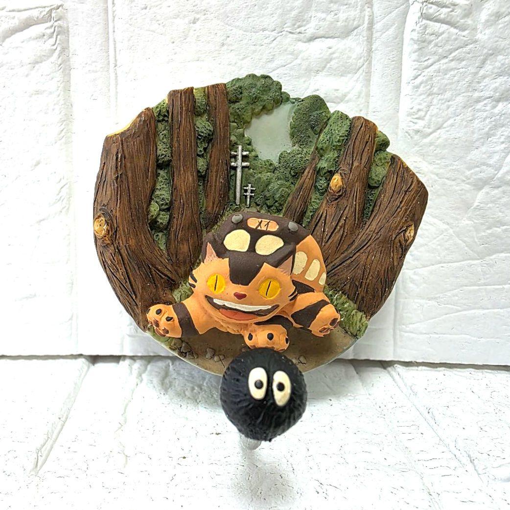 na【となりのトトロ】名場面集　ネコバス　マグネットフック　未使用　希少