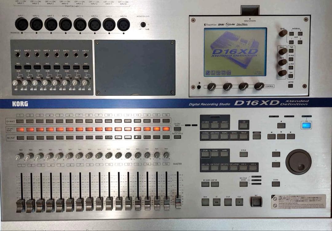 KORG デジタルMTR マルチトラックレコーダー D16XD