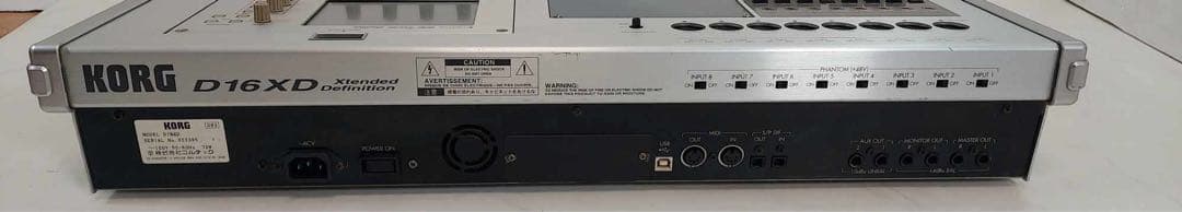 KORG デジタルMTR マルチトラックレコーダー D16XD