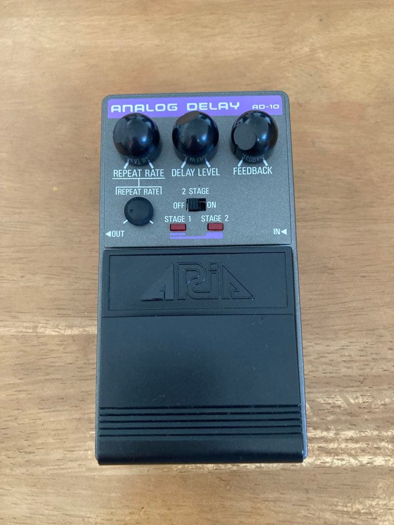 【美品 週末値下げ】ARIA AD-10 アナログディレイ 日本製
