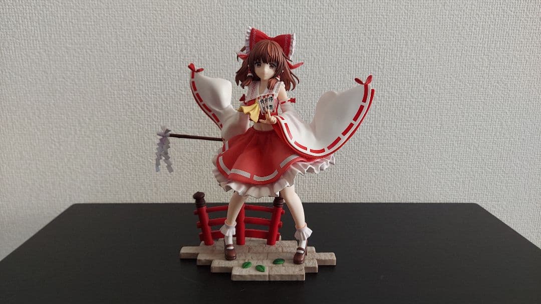 【開封済 箱付】TENITOL 博麗霊夢 特製背景パネル付き F:NEX限定