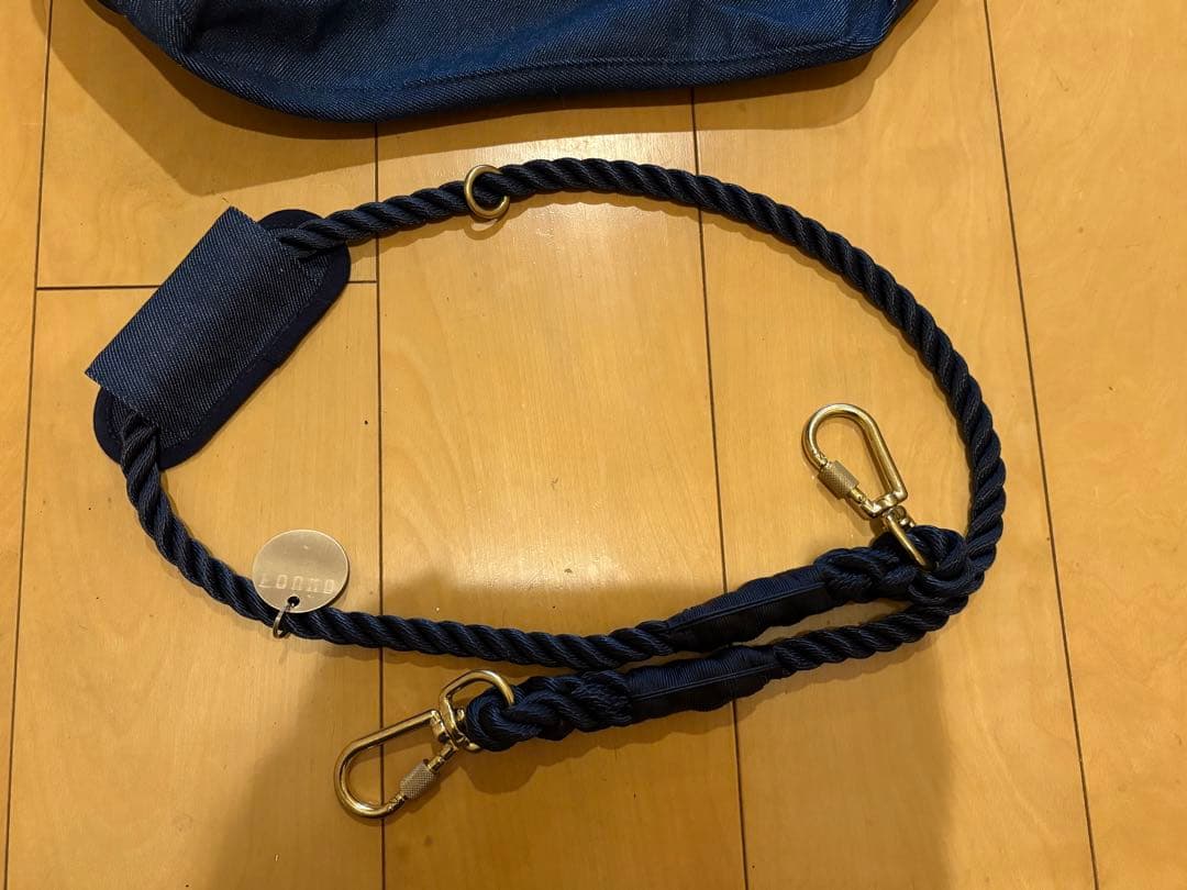 ペット用デニムキャリーバッグ ロープ付 ブランドFound My Animal