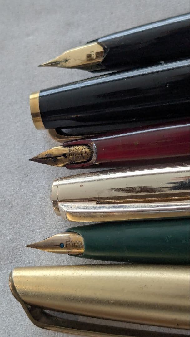 万年筆コレクション　まとめて　k18 5本　k14 11本 無名4本　計20本