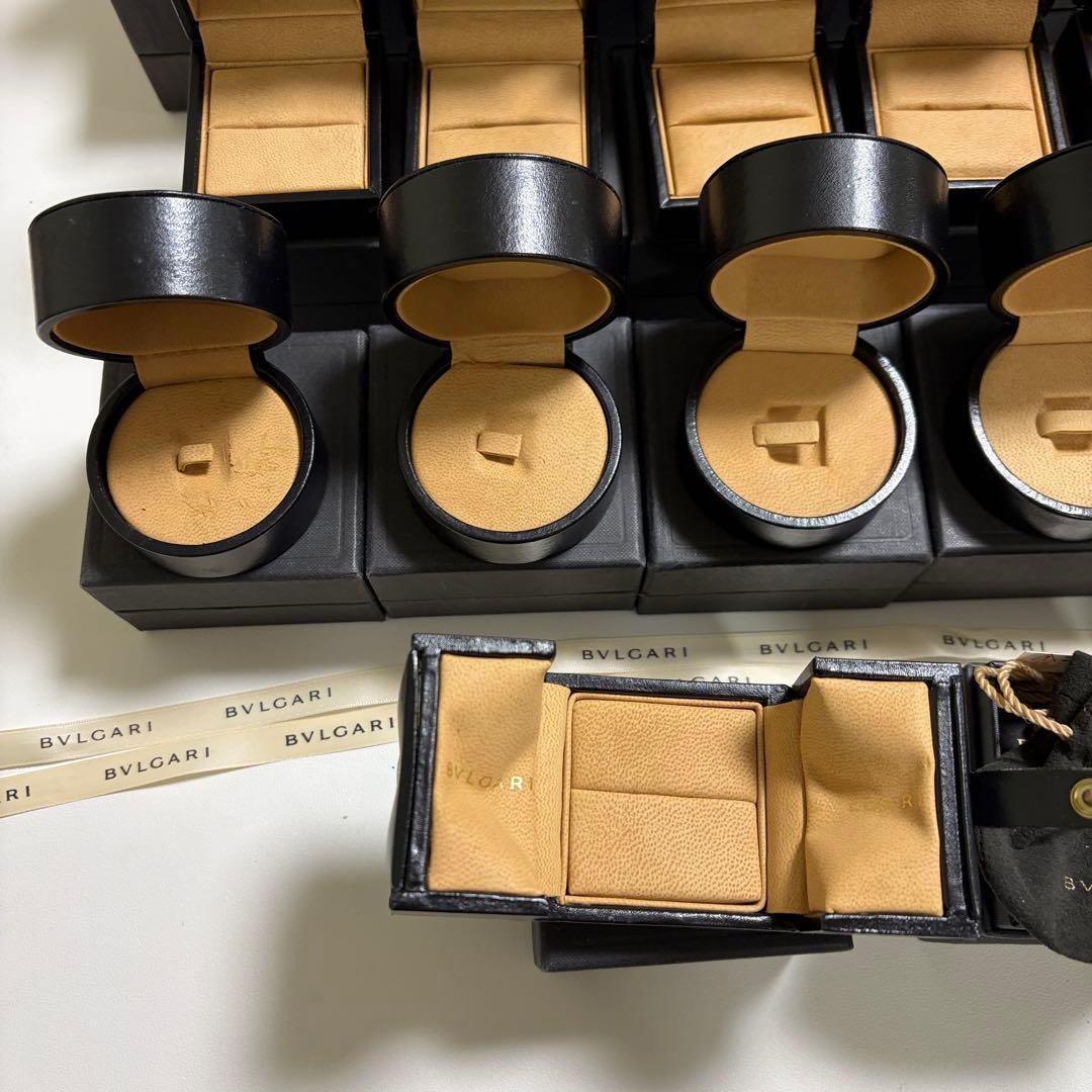 ブルガリ　アクセサリーケース　空箱　31個セット　リングケース　まとめ売り　大量