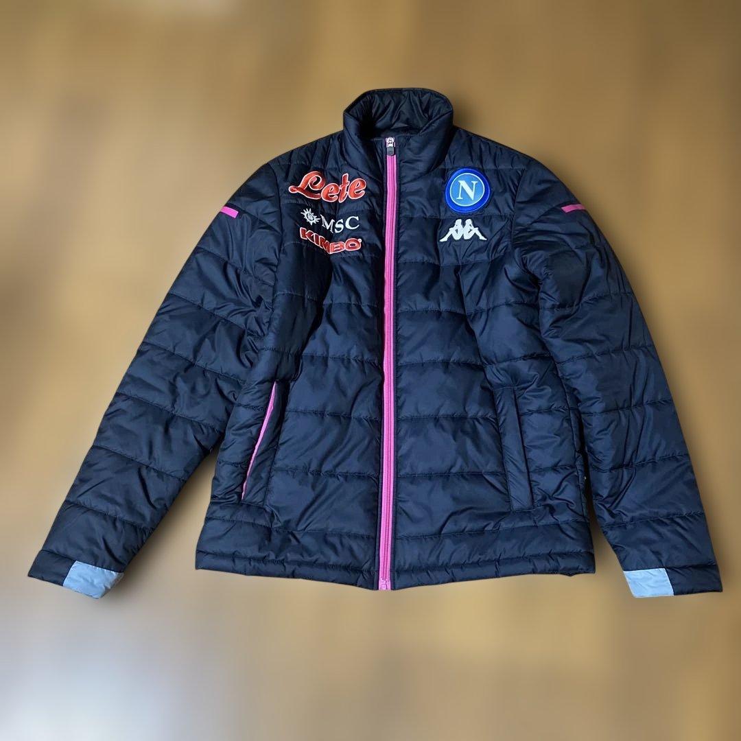 レア kappa Napoli SSCナポリ ダウンジャケット M中綿