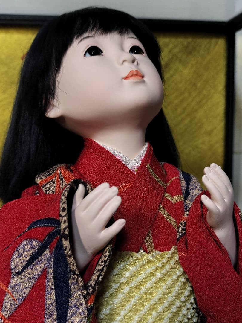 創作人形 稲邊智津子作 「ひかり」