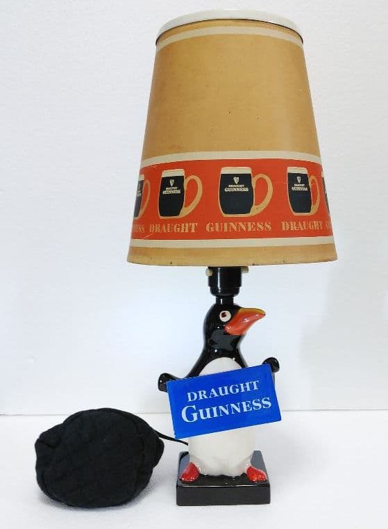 ペンギン ギネスビールGUINNESS初代電灯スタンド❤︎完全フルオリジナル製品