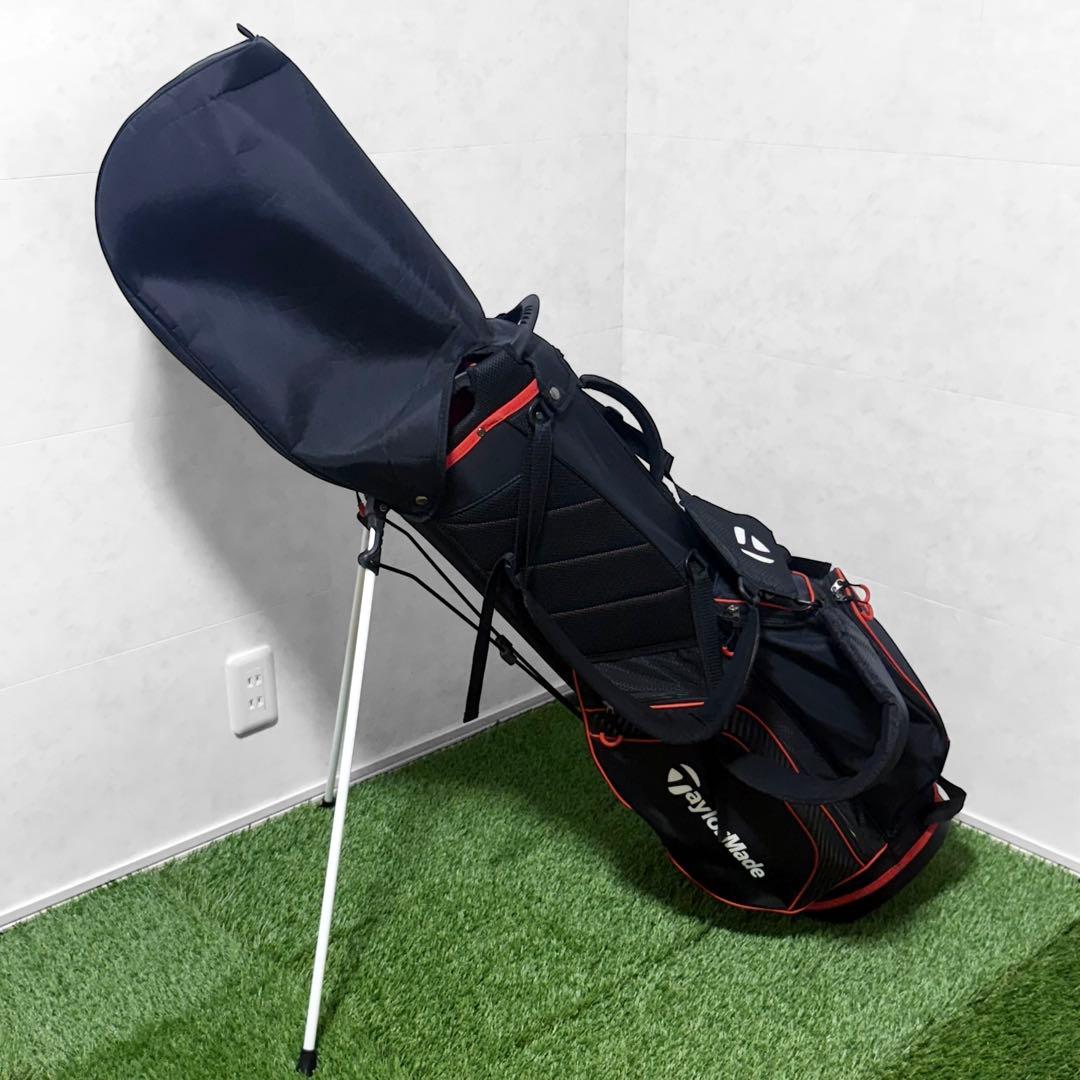 TaylorMade キャディバッグ ブラック/レッド