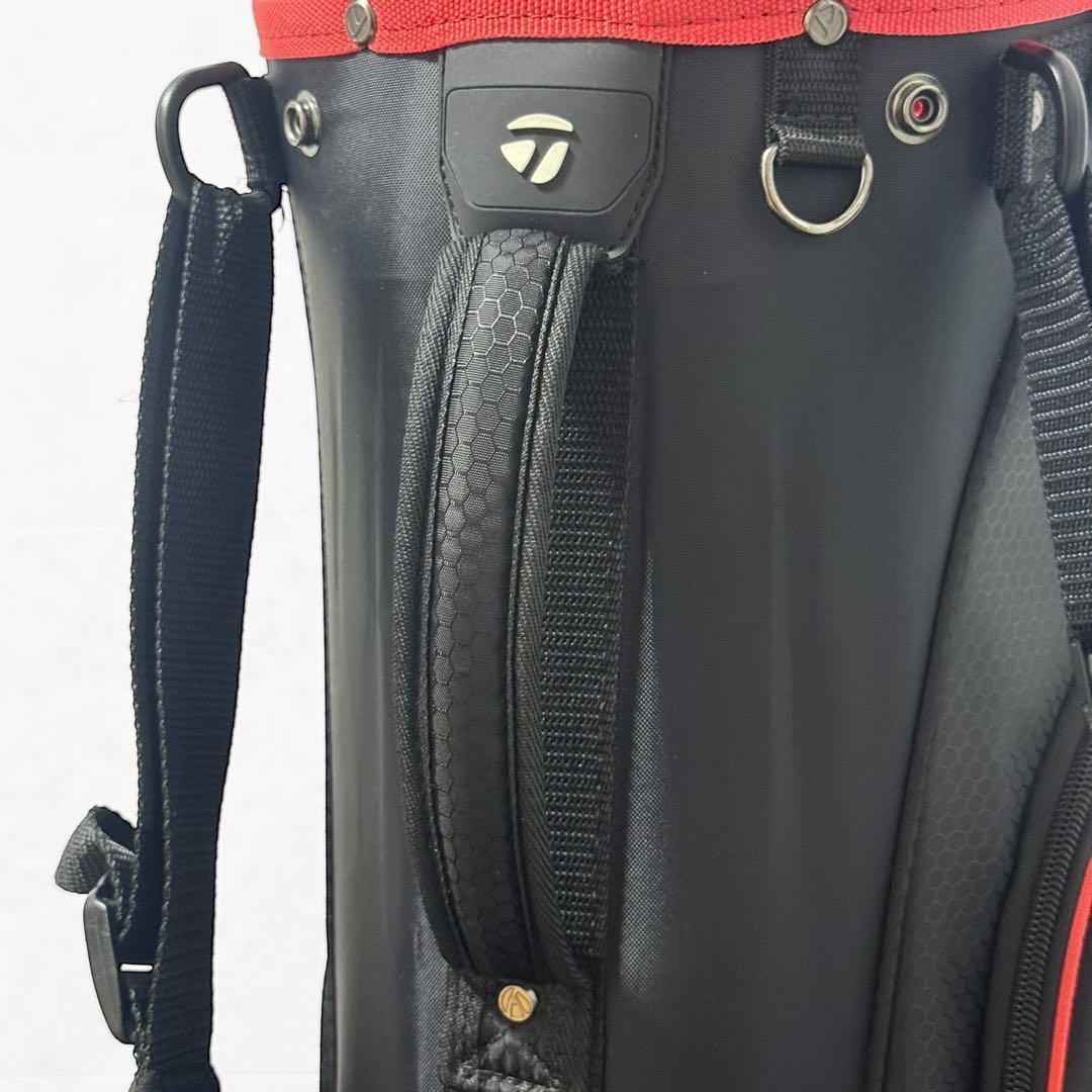 TaylorMade キャディバッグ ブラック/レッド